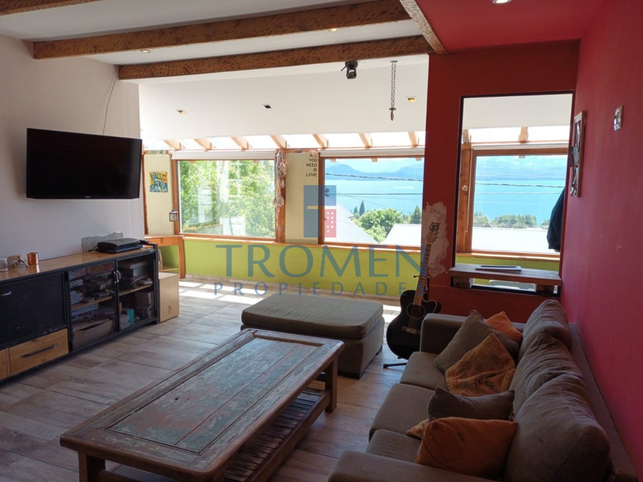 CASA + DEPARTAMENTO EN MELIPAL CON VISTA AL LAGO