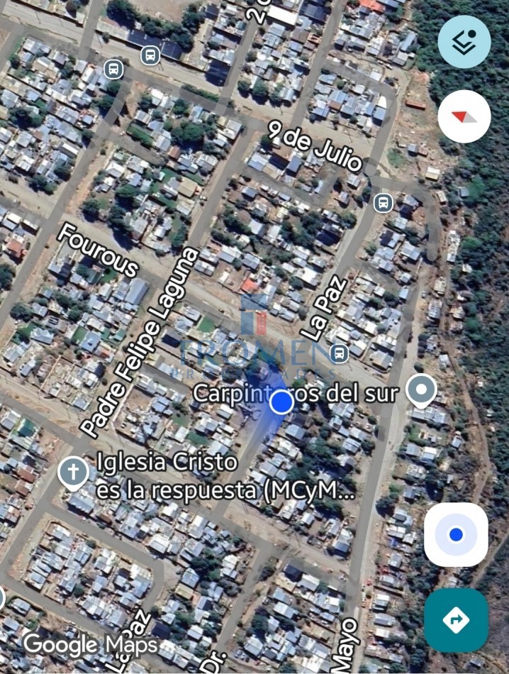 Terreno con cabaña 